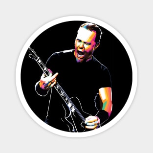 James Hetfield Magnet